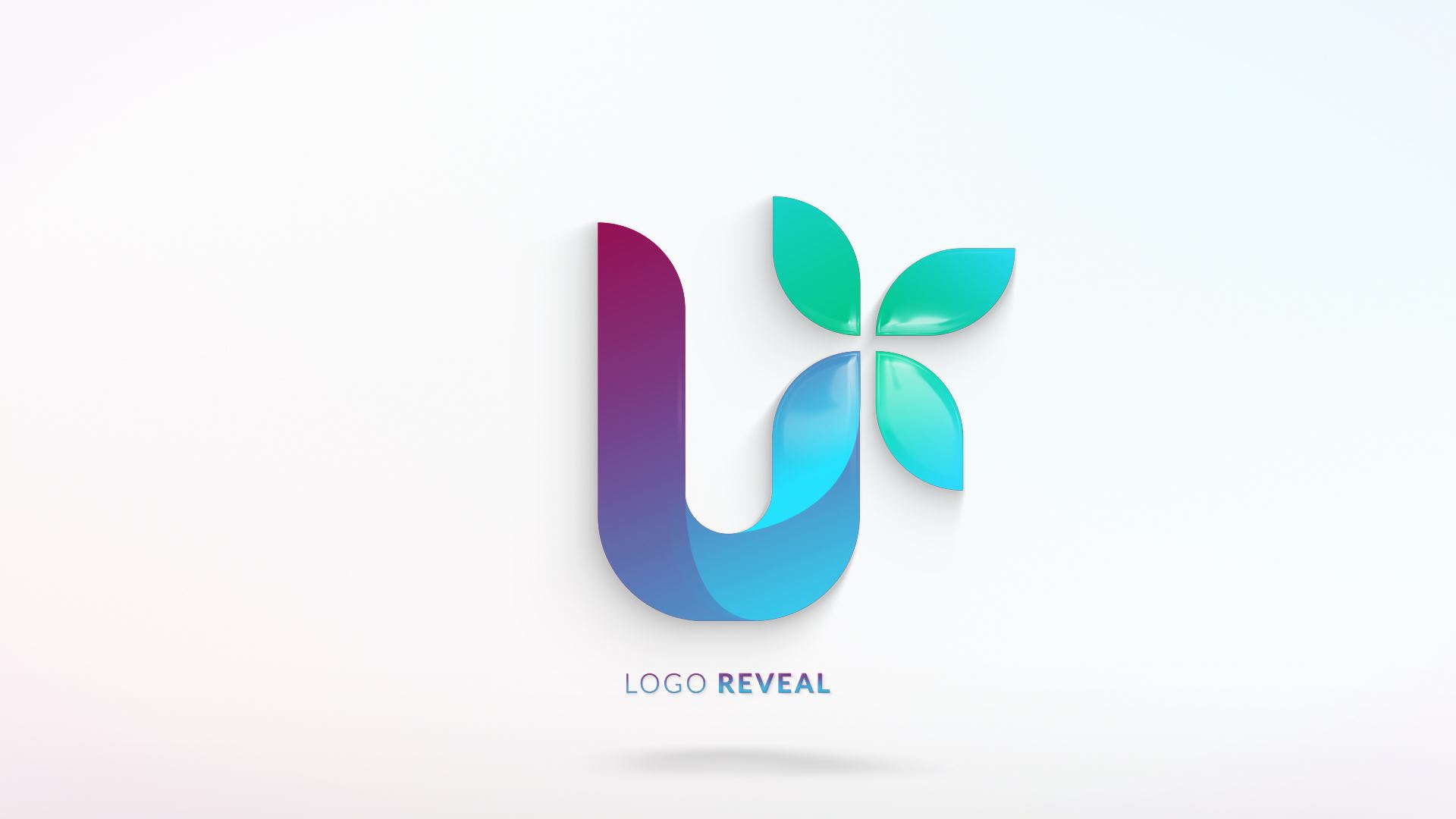 Rainbow Line Logo Reveal - 2