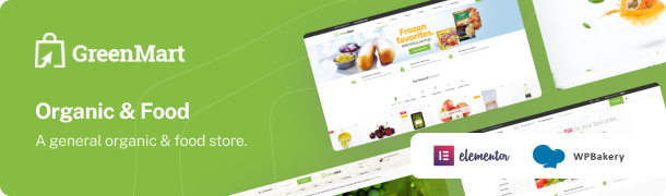 GreenMart – Organic & Food WooCommerce WordPress Theme 