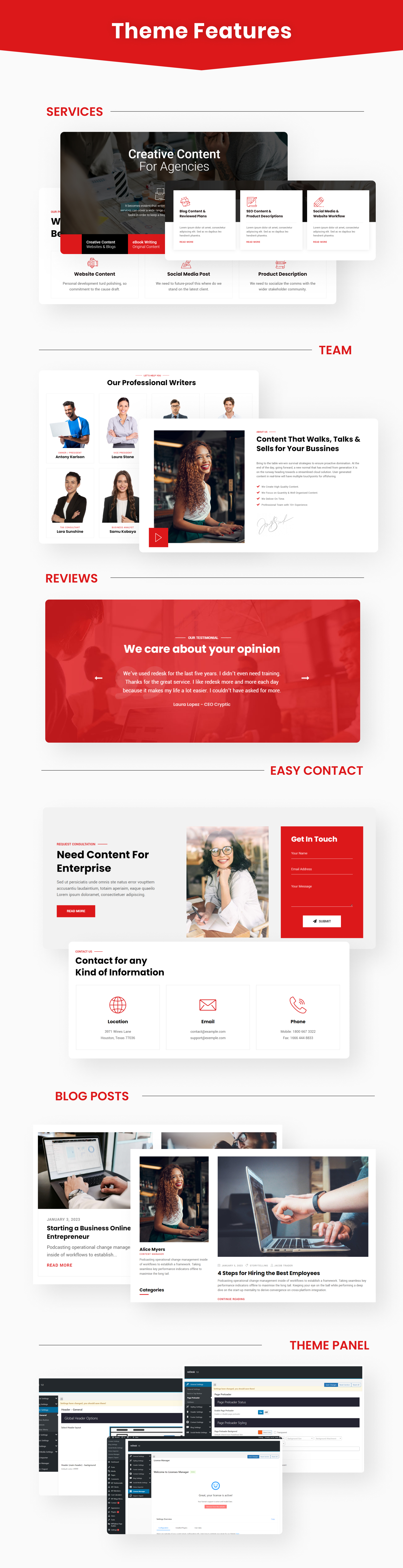 ReDesk - Content Writing & Copywriting Theme - 3