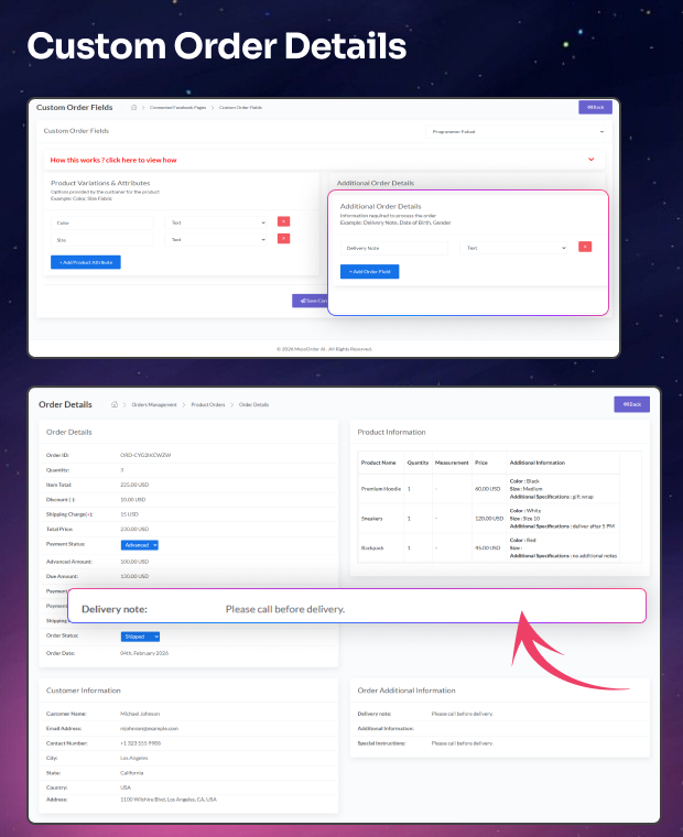 MessOrder – AI Powered Messenger Chat-to-Order Auto Conversion & Dashboard Order Storage (SaaS) - 9