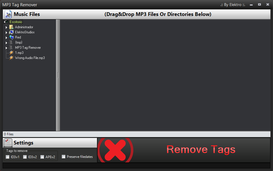 Remove Mp3 Tags