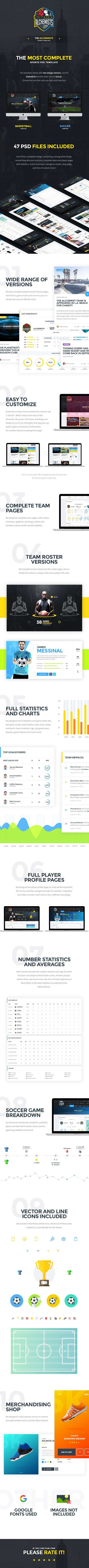 The Alchemists - Sports News PSD Template V4.0 + eSports & Gaming - 15