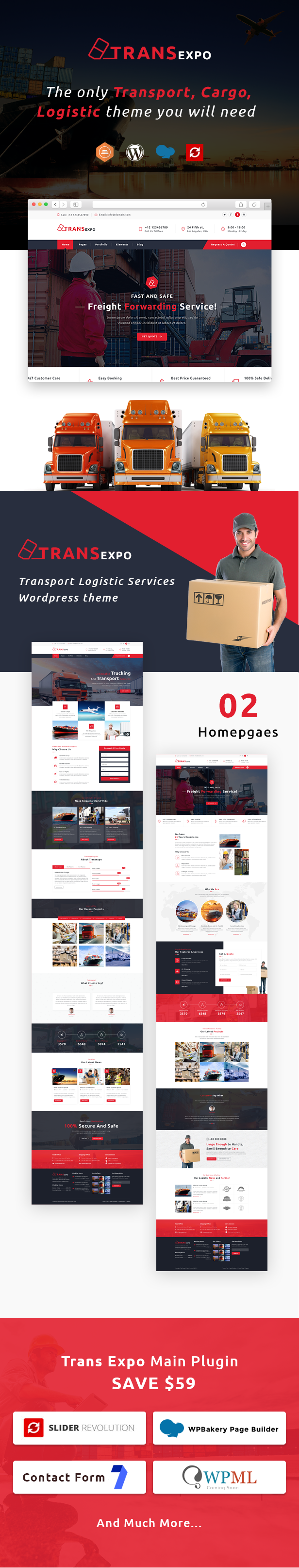 Transexpo WordPress Theme
