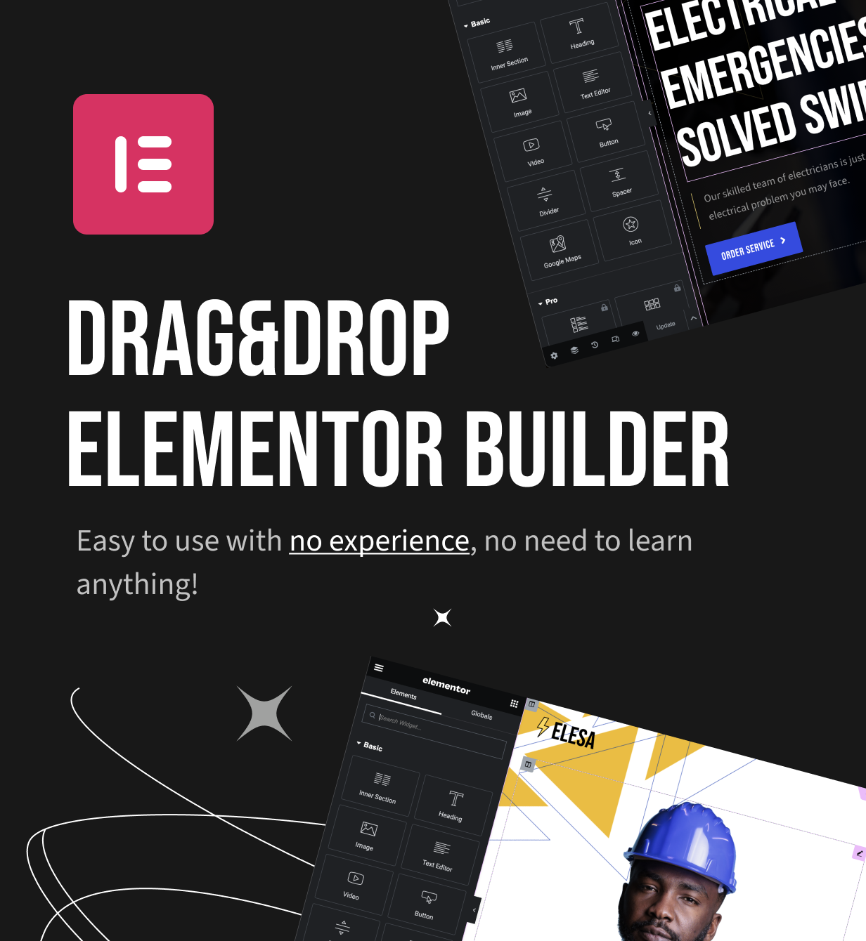 Elesa - Electrician Repair Services & Lighting Store WordPress Theme