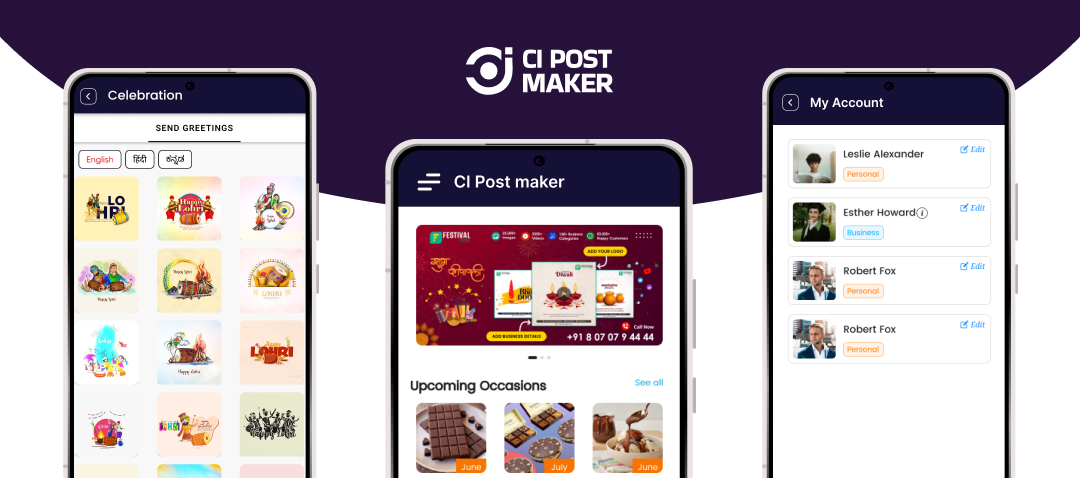 Ci post maker app