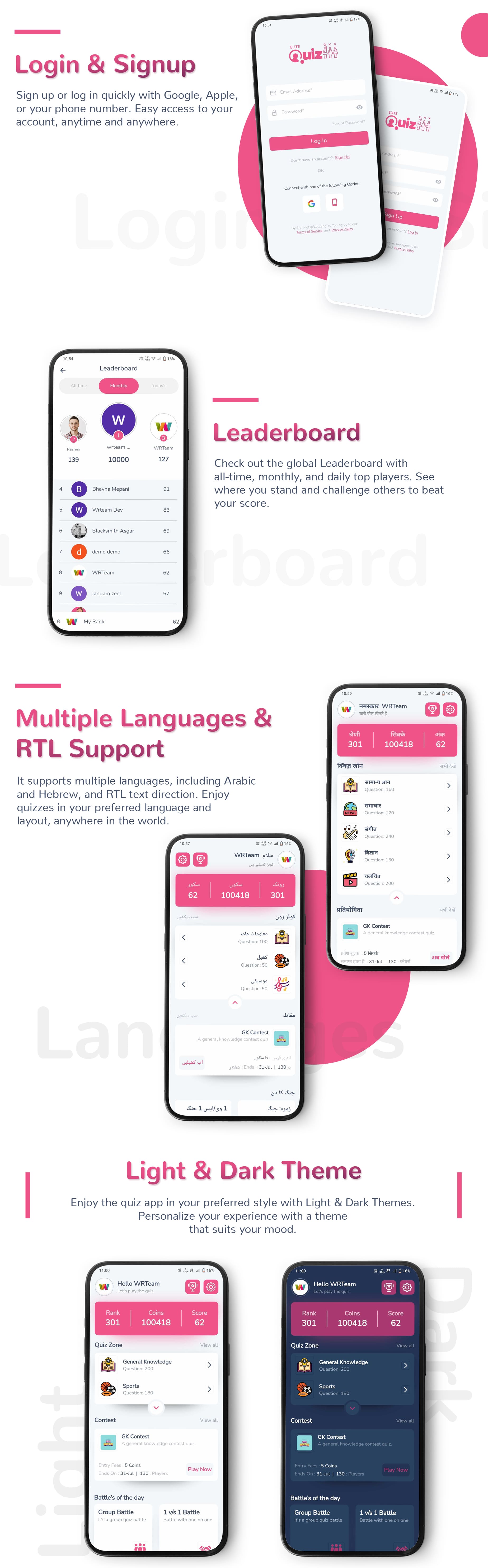 Elite Quiz - Trivia Quiz | Quiz Game - Flutter Full App + Admin Panel - 22