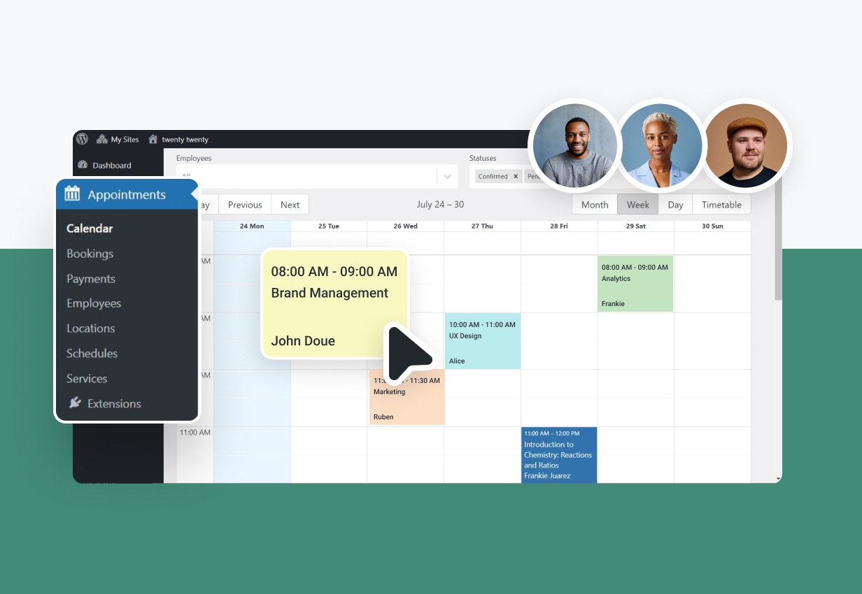 Individual Staff Accounts