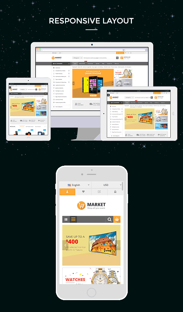 Market - Responsive Multipurpose Prestashop Theme - Responsive