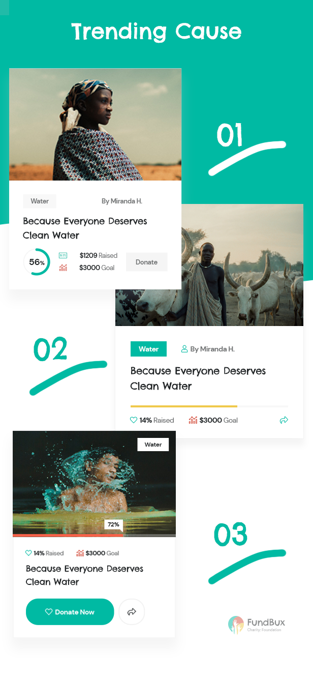 FundBux - Charity & Fundraise Template - 1