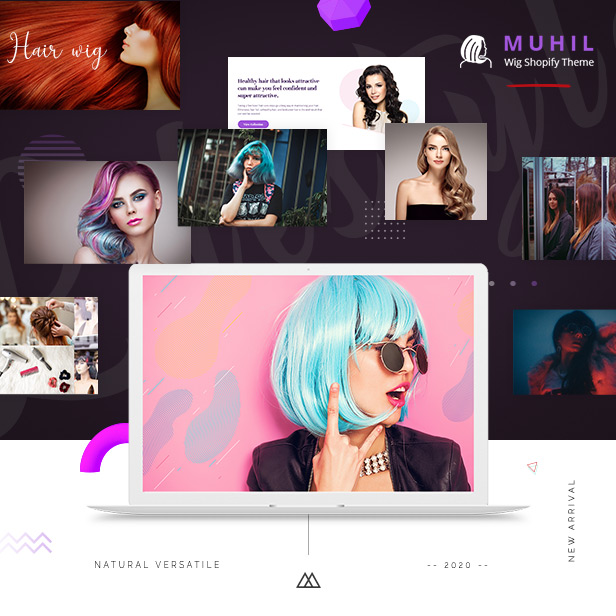 Muhil | Hair Salon, Extension & Hairdresser Shopify Theme - 1