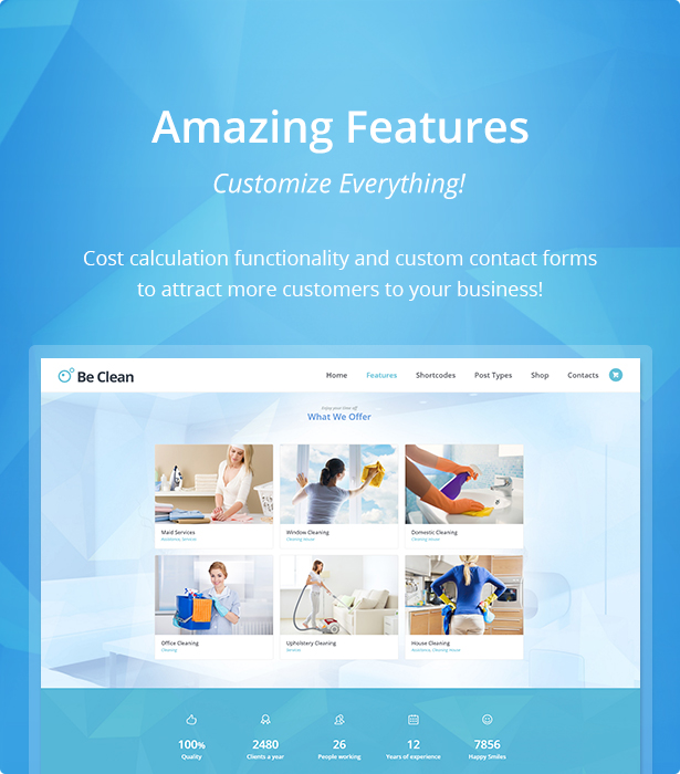 Nulled Be Clean Cleaning Company Theme