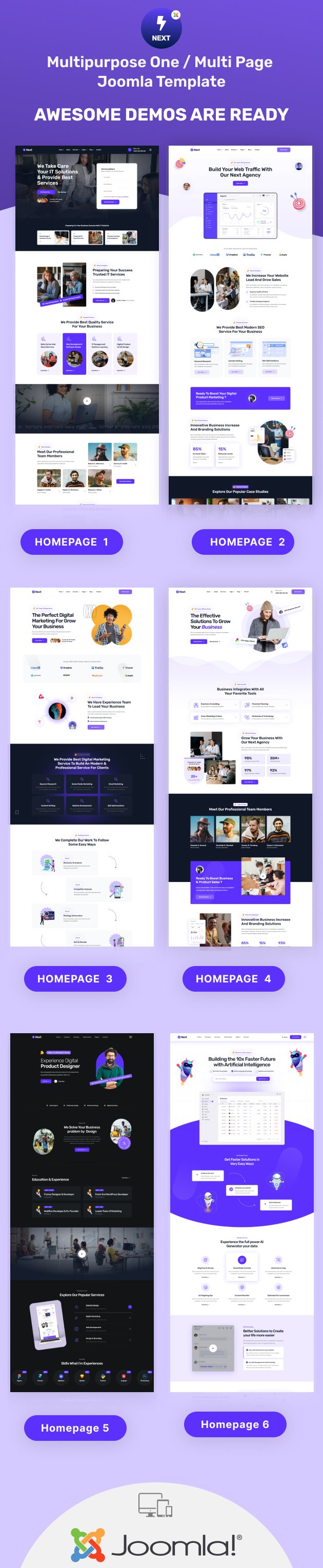 next joomla