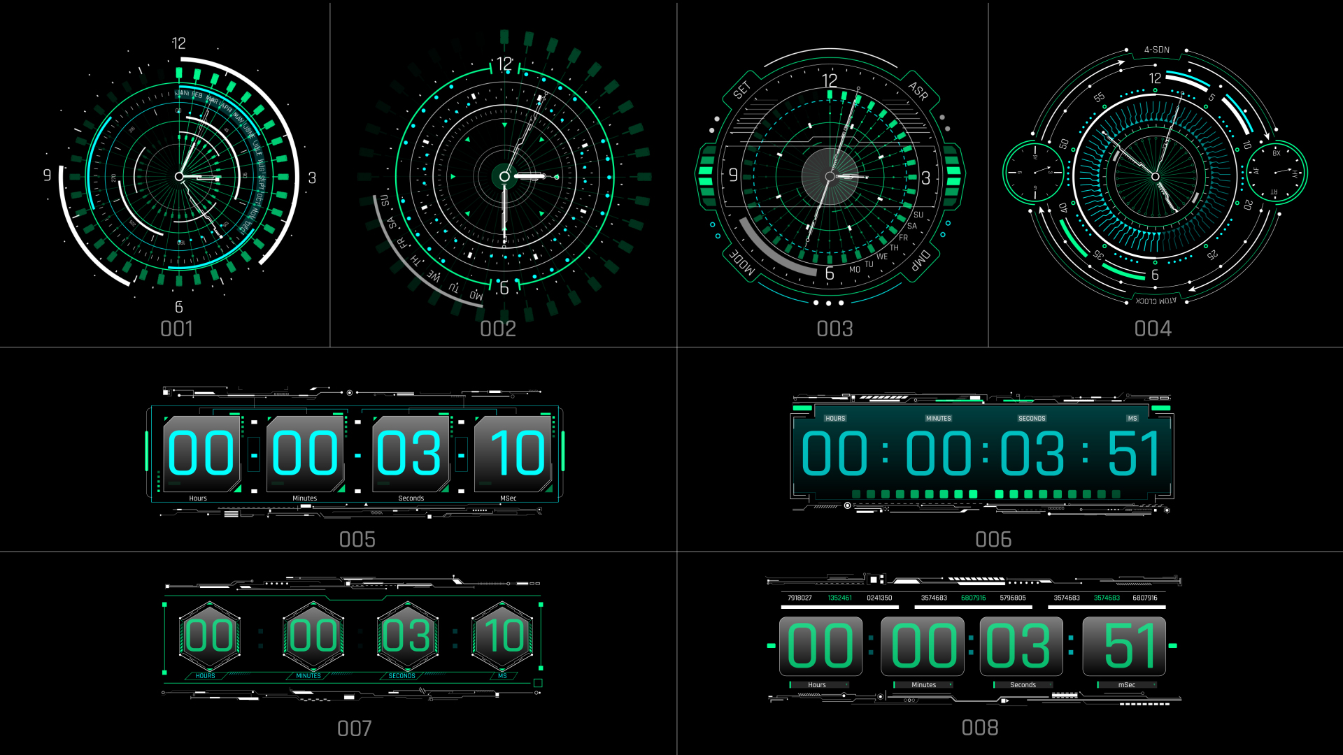 Extreme HUD Elements Bundle 1200+ - 58