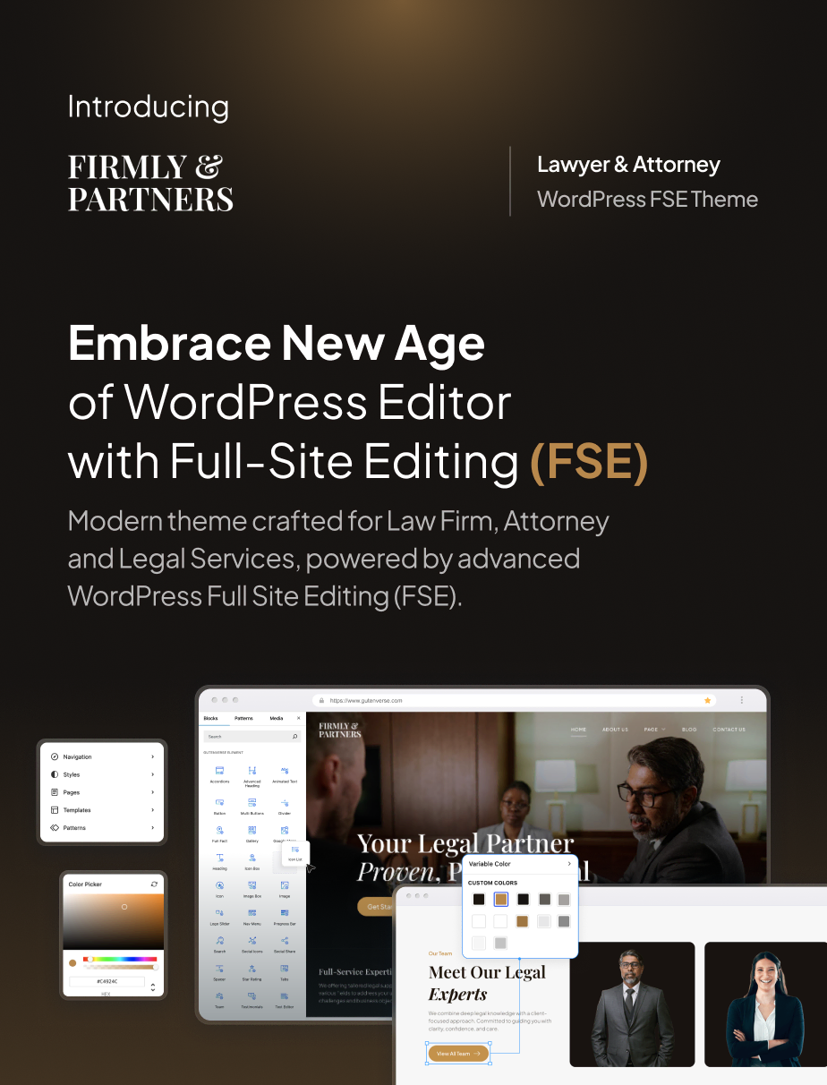 Firmly - Lawyer & Attorney FSE WordPress Theme - 3