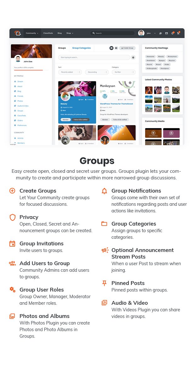 Matebook - Social Network WordPress Theme - 11