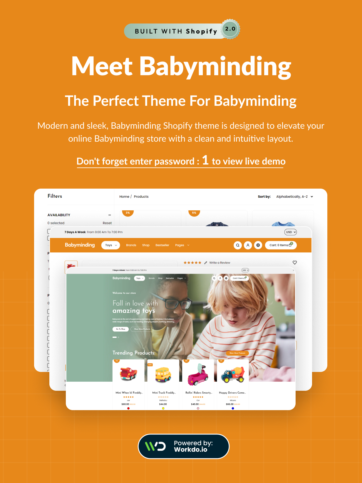Babyminding - Kids Toys Children Fashion Store Shopify OS 2.0 - 8