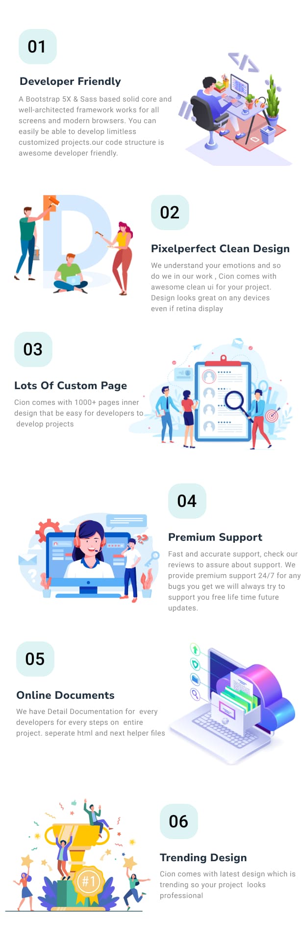 cion – Laravel Admin & Dashboard Template