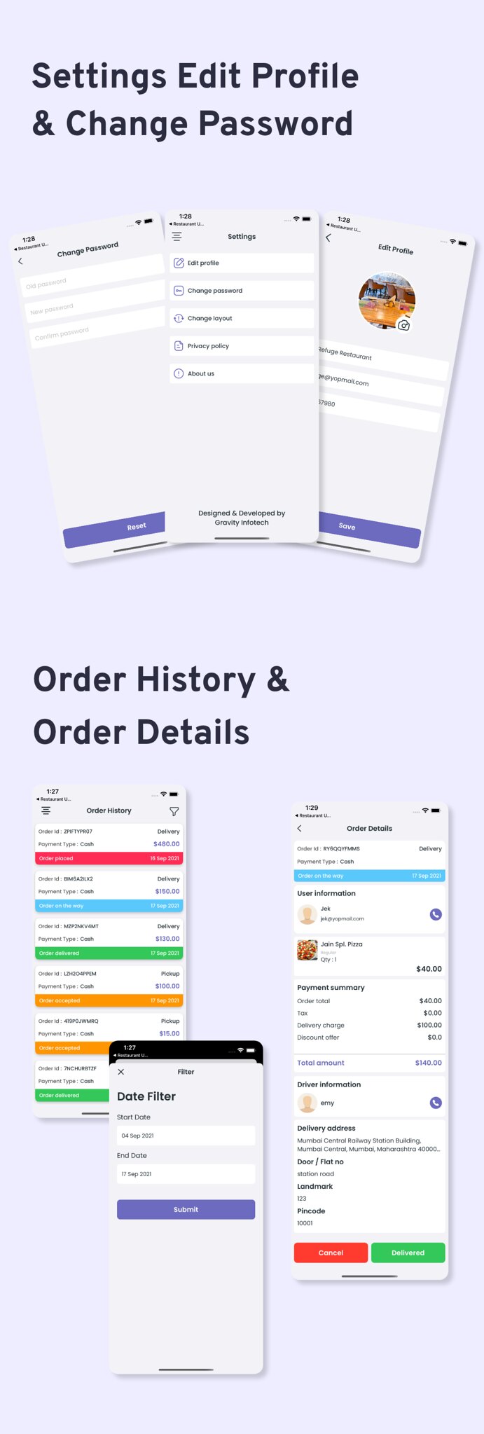 Multi-Branch Restaurant - Android User + Delivery Boy + Vendor Apps With Laravel Admin Panel - 17