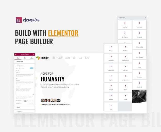 Gainioz - Charity & Donation WordPress Theme - 7