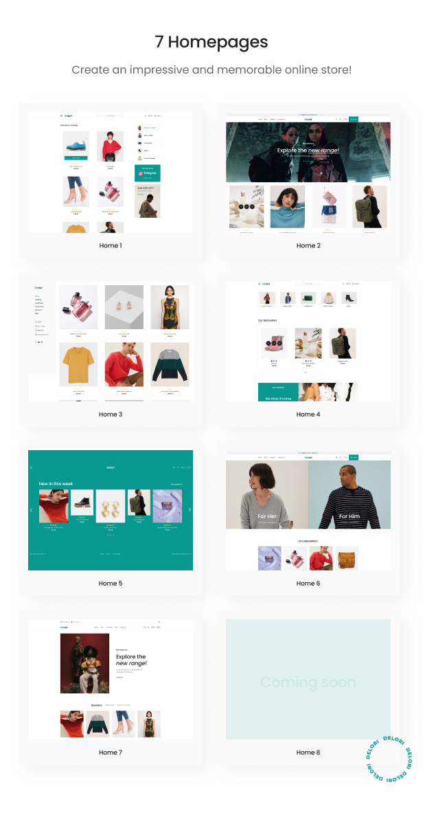 Delori - Shopify High Fashion Theme for Instagram Store - 3