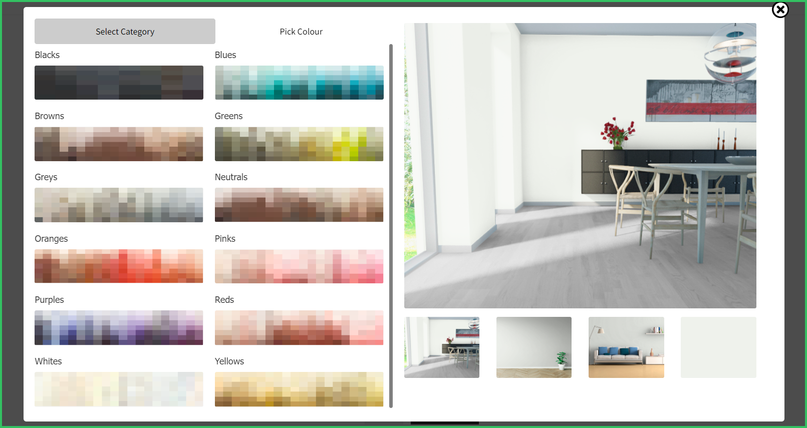 Custom Paint Color Swatches for WooCommerce
