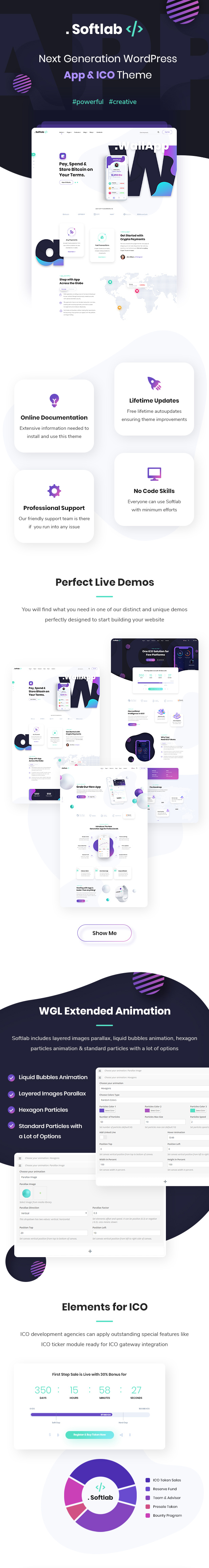 Softlab - Startup and App WordPress Theme - 2