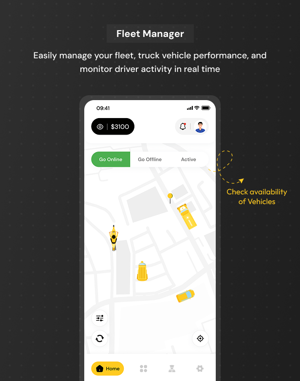 GoCab | Full Solution Taxi Cab Booking with Laravel and React Native