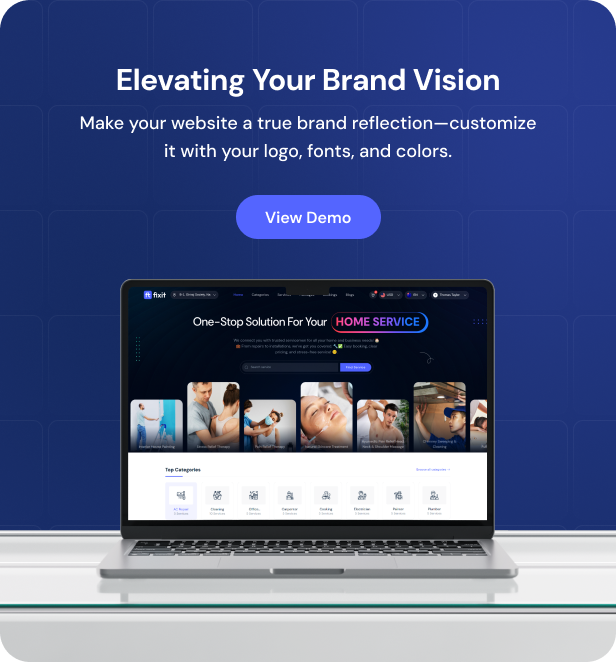 Fixit | Multi Vendor On Demand, Handyman, Home service Flutter App with Admin Complete Solution