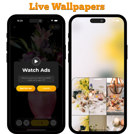 Swift高清4K手机壁纸应用iOS手机APP源码