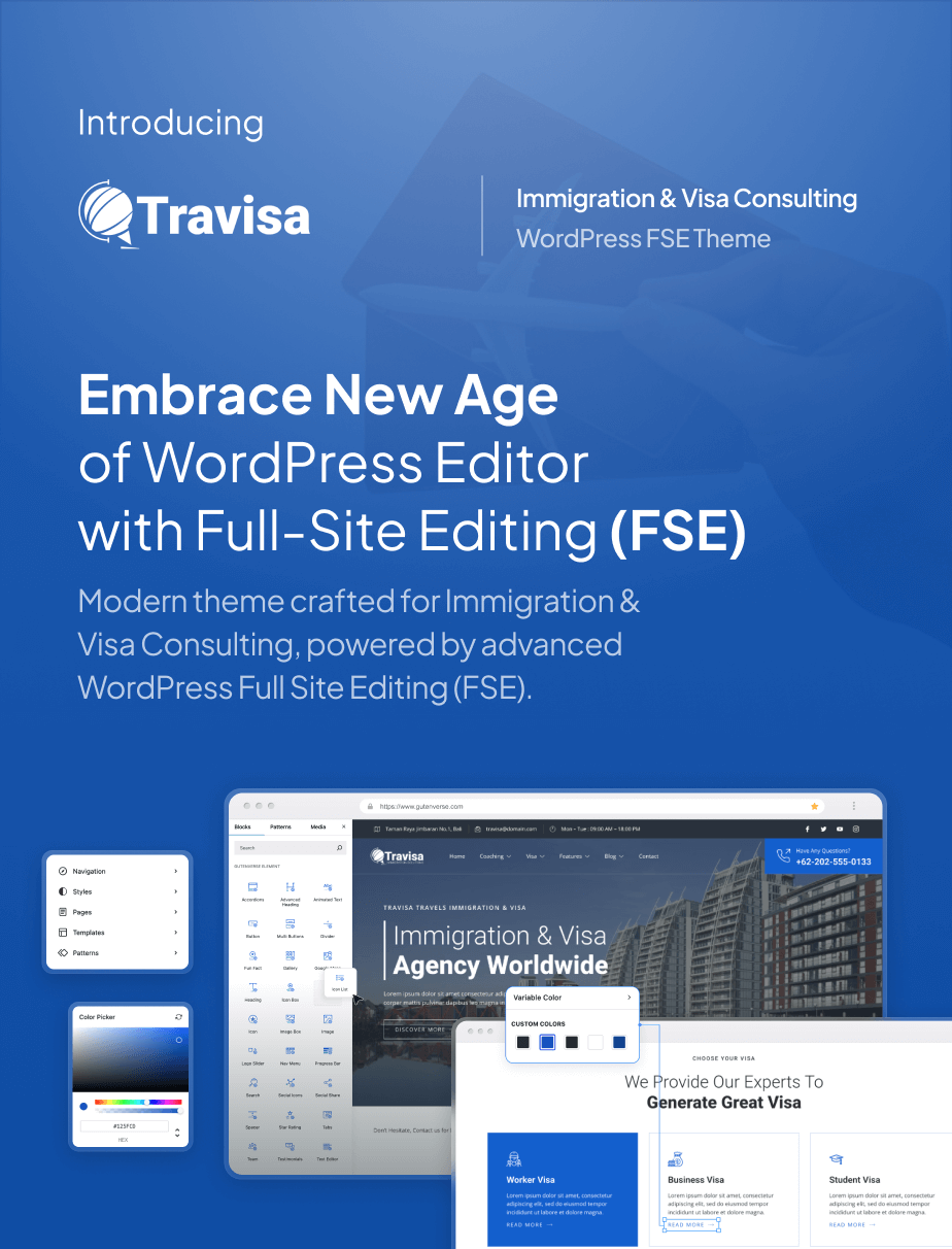 Travisa – Immigration & Visa Consulting FSE WordPress Theme - 3