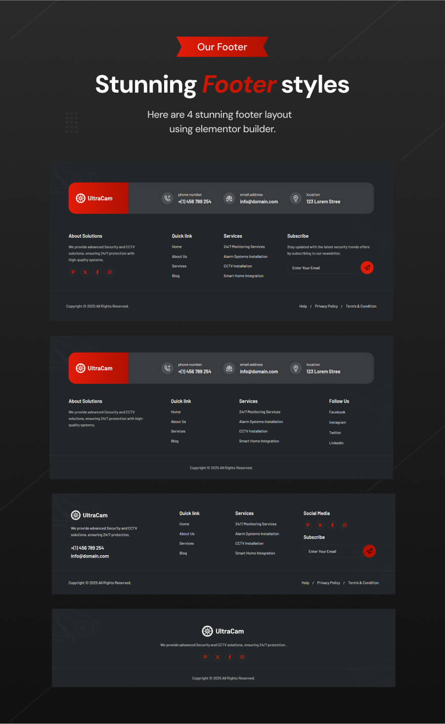 Ultracam - CCTV Security Camera WordPress Theme - 8