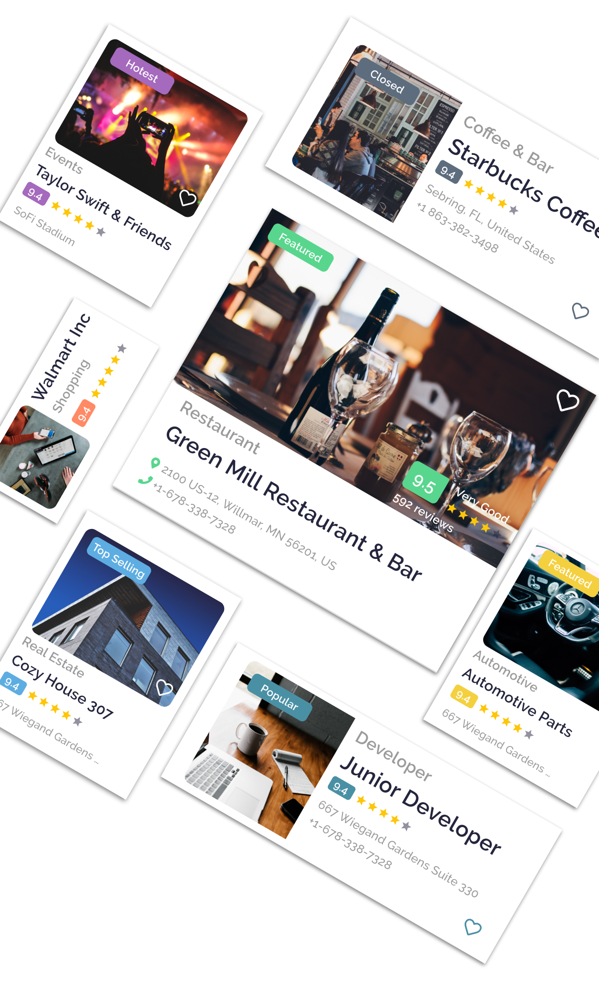 Listar - React Native directory listing app template - 8