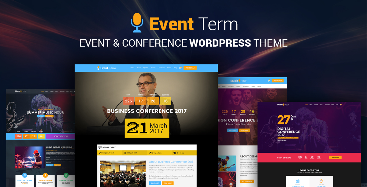 Event Term- Event & Conference WordPress Theme