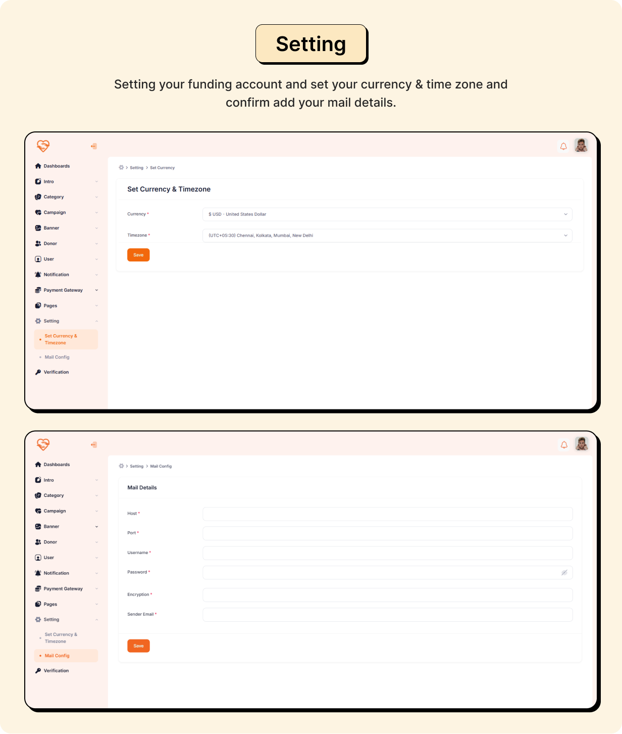 CaringHandsApp: Charity Full App in Flutter with Node,js Backend | SupportStream App - 25