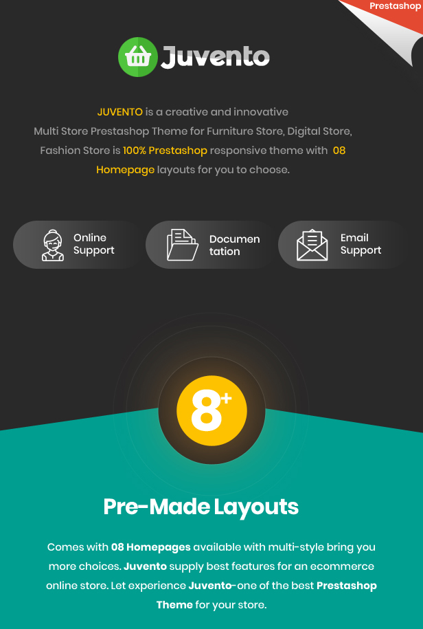 Juvento - Responsive Prestashop Theme