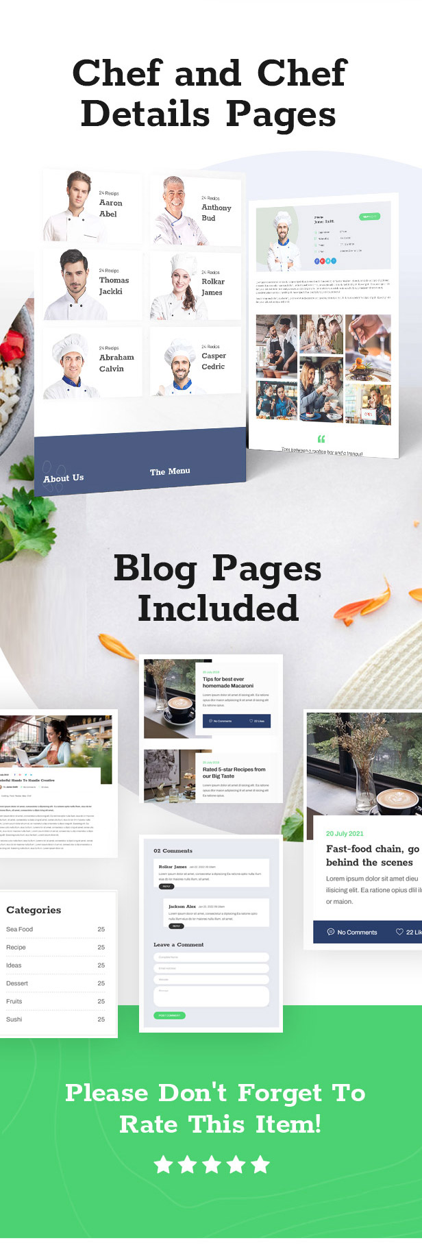 Mazaa - Responsive Restaurant or Eatery React Template - 6