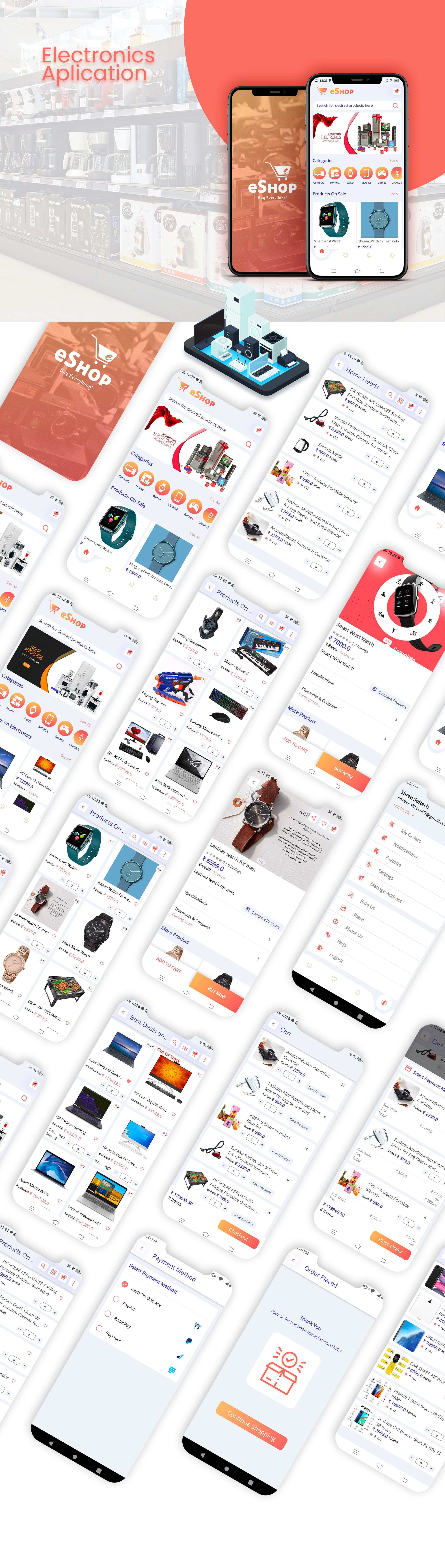eShop - Flutter E-commerce Full App - 23