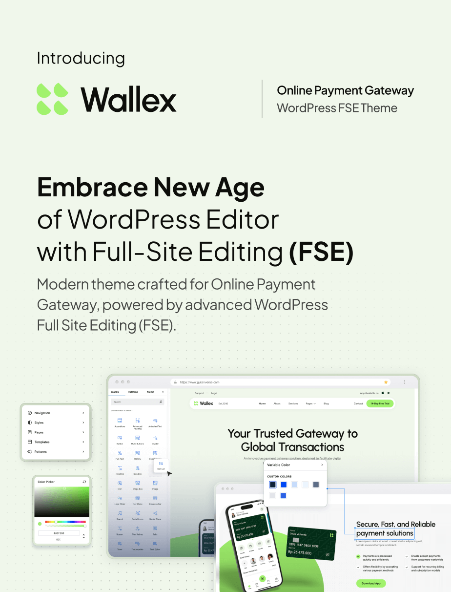 Wallex – Online Payment Gateway FSE WordPress Theme - 3