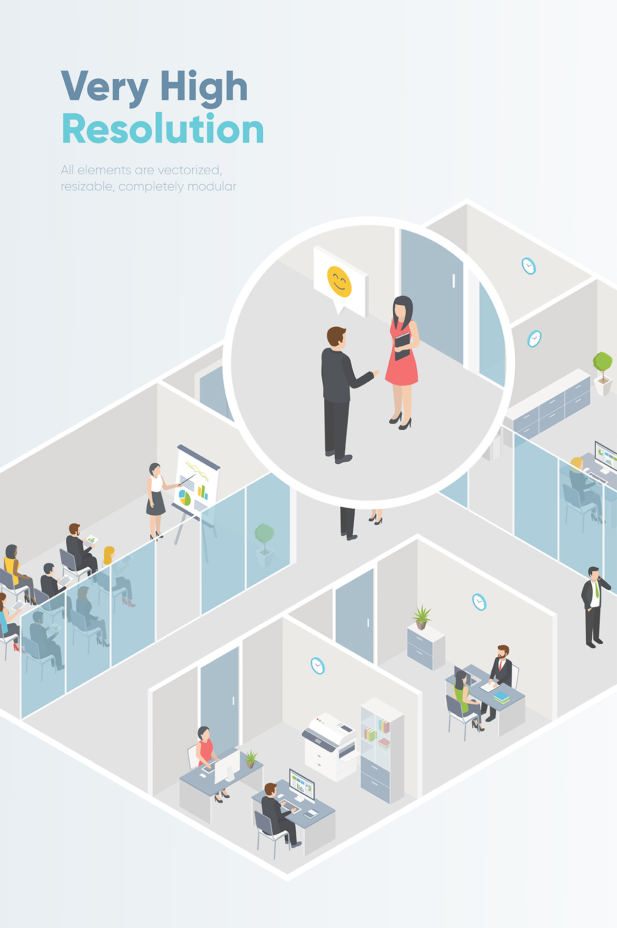 Isopix - Isometric Explainer Pack - 6