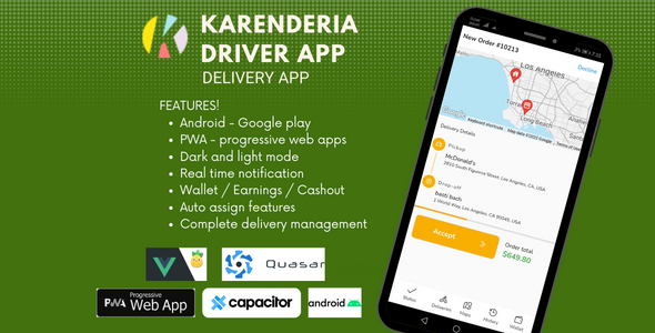 Karenderia Driver App - 4