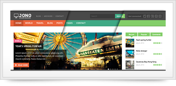 Jono Responsive WordPress Magazine Theme - 5