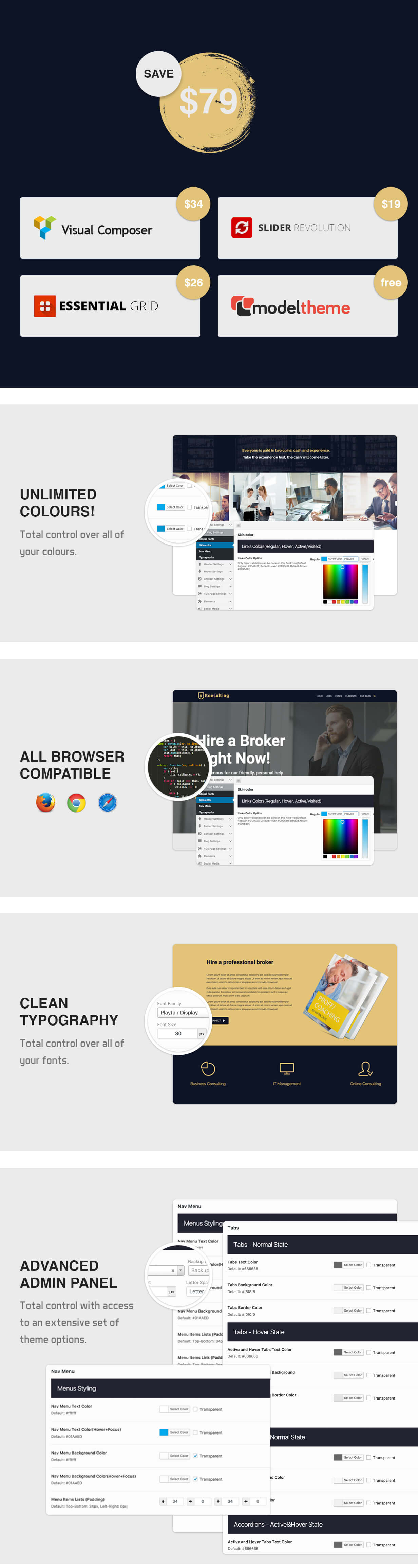 Konsulting - Consulting & Bitcoin WordPress Theme - 7