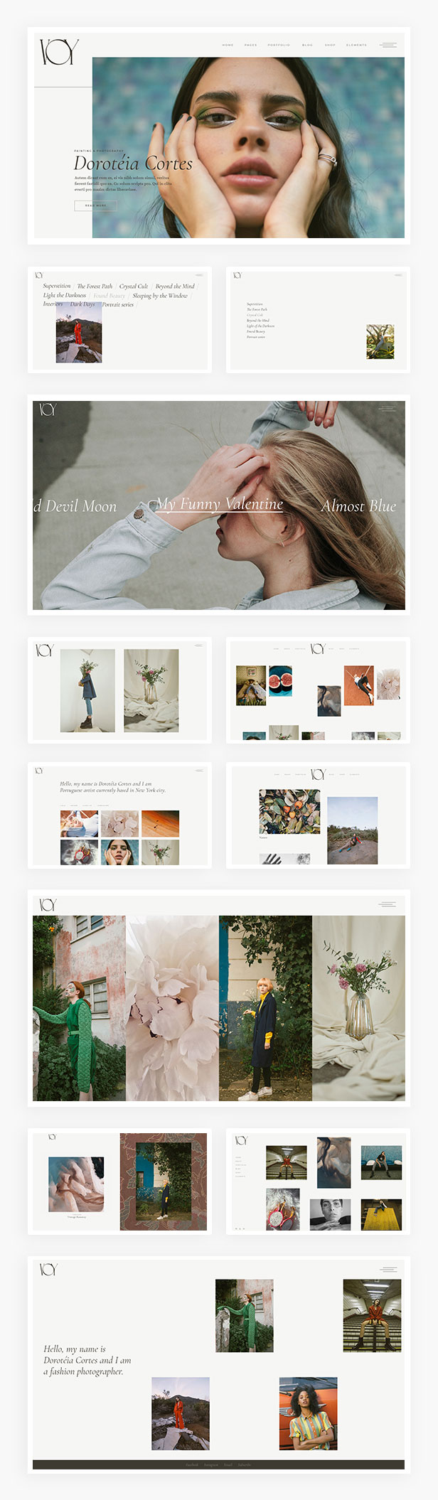 Me Voy - Photography Portfolio WordPress Theme - 1