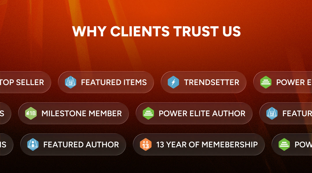 Why clients trust HaloThemes on Envato Marketplace / HaloThemes.net