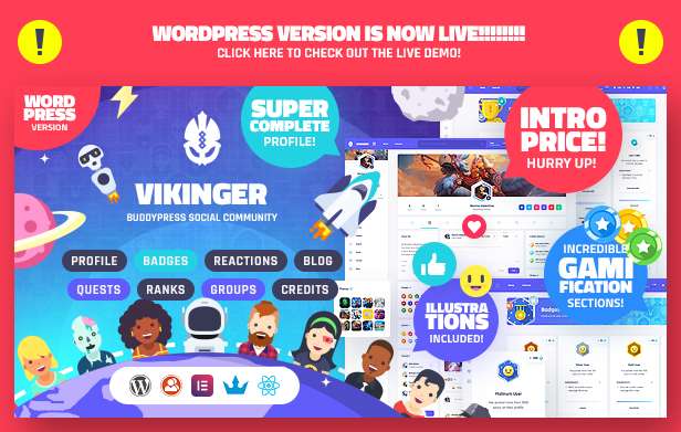 Vikinger - Social Network and Marketplace PSD Template - 7