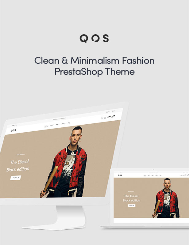 Stunning Clean & Minimal PrestaShop Fashion Theme