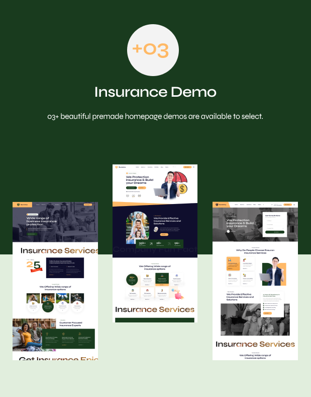 Insurance Agency WordPress Theme