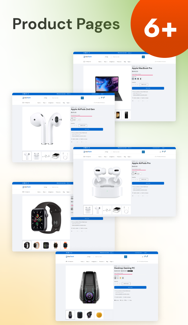 IsoTech - Electronics Store Shopify Theme