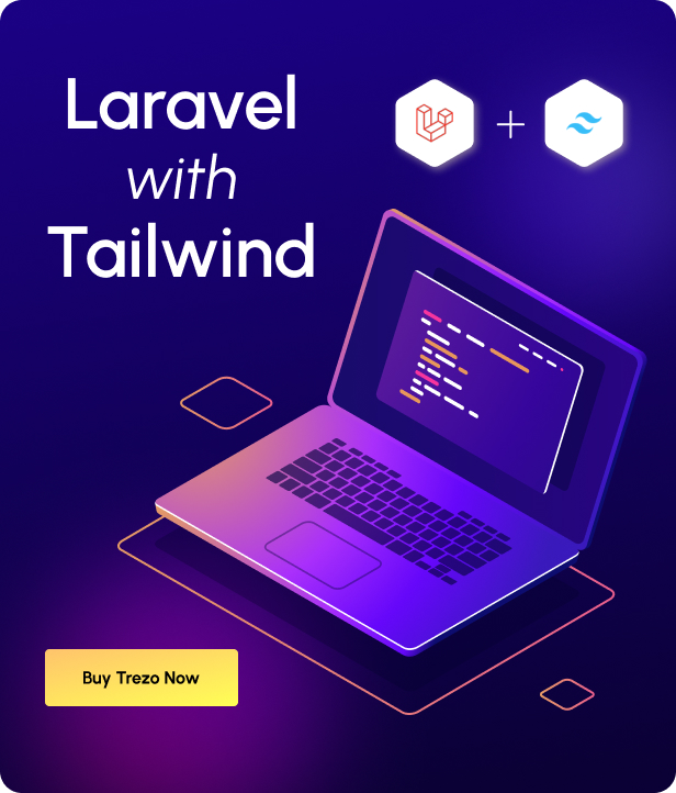 Trezo - Tailwind, Bootstrap, Material, React, Angular, Vue, Laravel ASP.net Admin Dashboard Template - 4