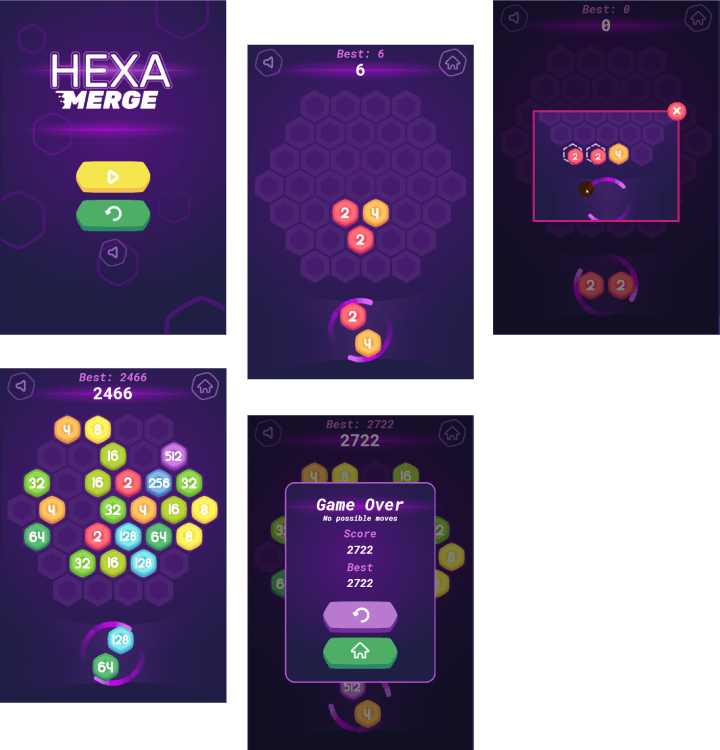 Hexa game